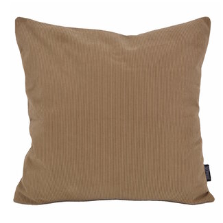 Gek op kussens! Coco Taupe Kissenbezug | 45x45 cm | Corduroy/Polyester