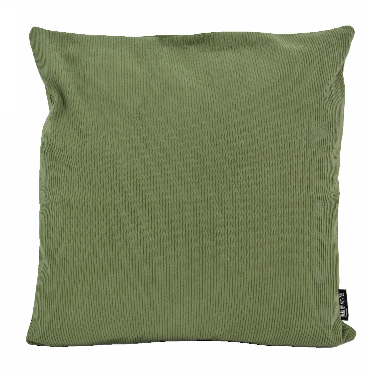 MIULEE Set van 2 corduroy fluwelen kussenslopen modern zacht decoratief voor bank slaapkamer 50 x 50 cm lichtgroen