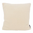 Teddy Crème Kussenhoes | 45x45 cm | Polyester