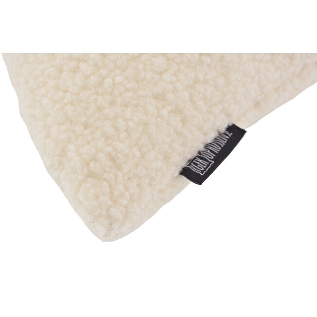 Teddy Crème | 45 x 45 cm | Kussenhoes | Polyester