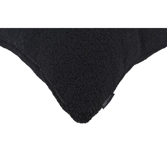 Sierkussen Teddy Zwart | 45 x 45 cm | Polyester