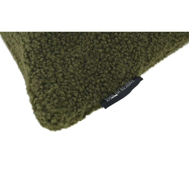 Sierkussen Teddy Legergroen | 45 x 45 cm | Polyester