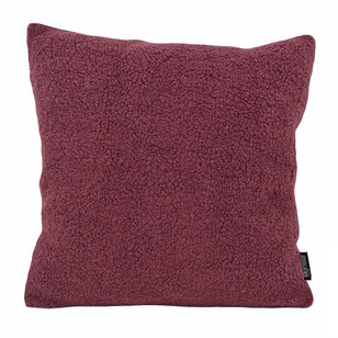 Sierkussen Teddy Burgundy | 45 x 45 cm | Polyester