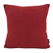 Teddy Donkerrood Kussenhoes | 45x45 cm | Polyester