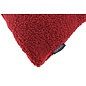 Teddy Donkerrood Kussenhoes | 45x45 cm | Polyester