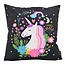 Gek op kussens! Sierkussen Unicorn / Eenhoorn #1 | 45 x 45 cm | Katoen/Polyester