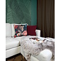 Teddy Donkerrood Kussenhoes | 45x45 cm | Polyester