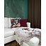 Sierkussen Teddy Donkerrood | 45 x 45 cm | Polyester