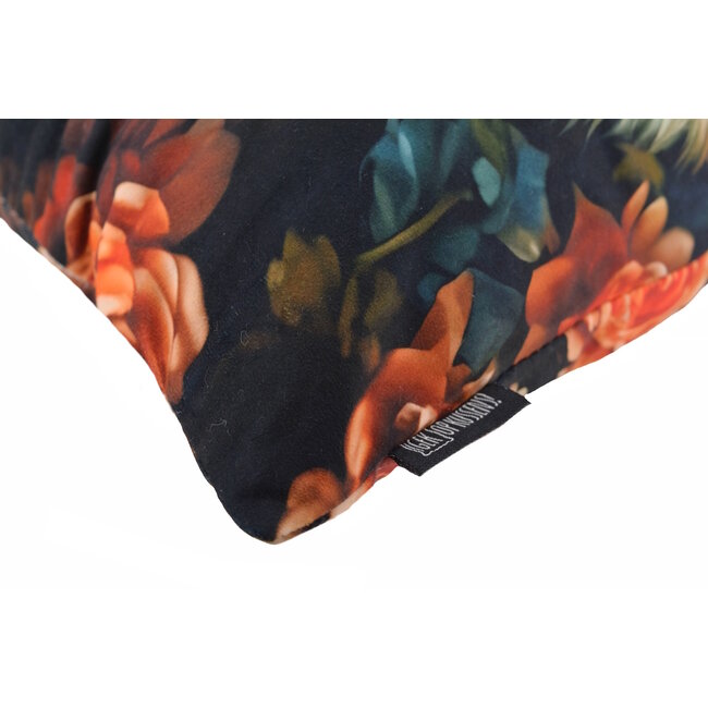 Flower Lion Kissenbezug | 45x45 cm | Baumwolle/Polyester