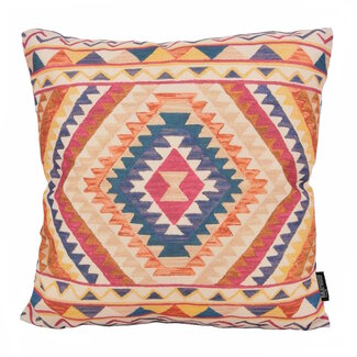 Gek op kussens! Dounia Aztec Kissenbezug | 45x45 cm | Baumwolle/Leinen