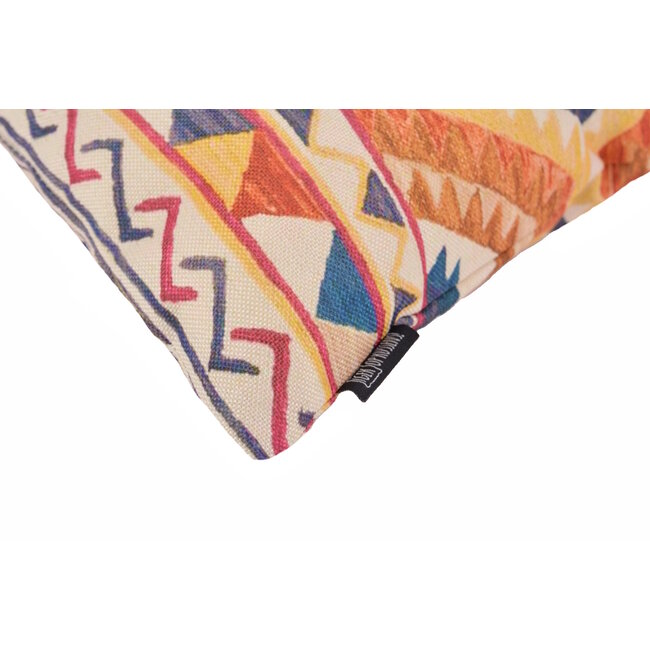 Sierkussen Dounia Aztec | 45 x 45 cm | Katoen/Linnen