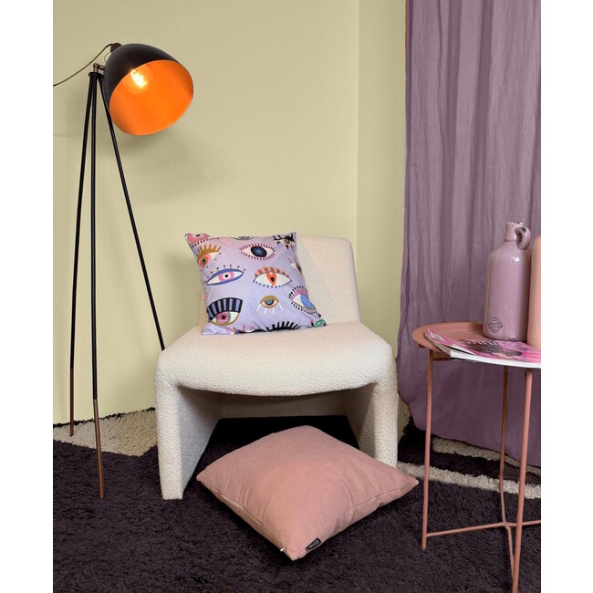 Sierkussen Coco Roze | 45 x 45 cm | Corduroy/Polyester
