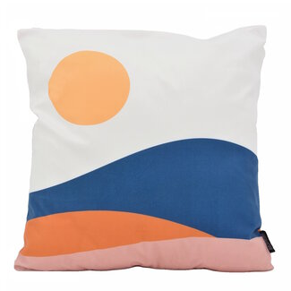 Gek op kussens! Rising Sun Kissenbezug | 45x45 cm | Baumwolle/Polyester