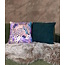 Sierkussen Coco Petrol | 45 x 45 cm | Corduroy/Polyester