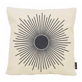 Gek op kussens! Jari Sun Kissenbezug | 45x45 cm | Baumwolle/Leinen