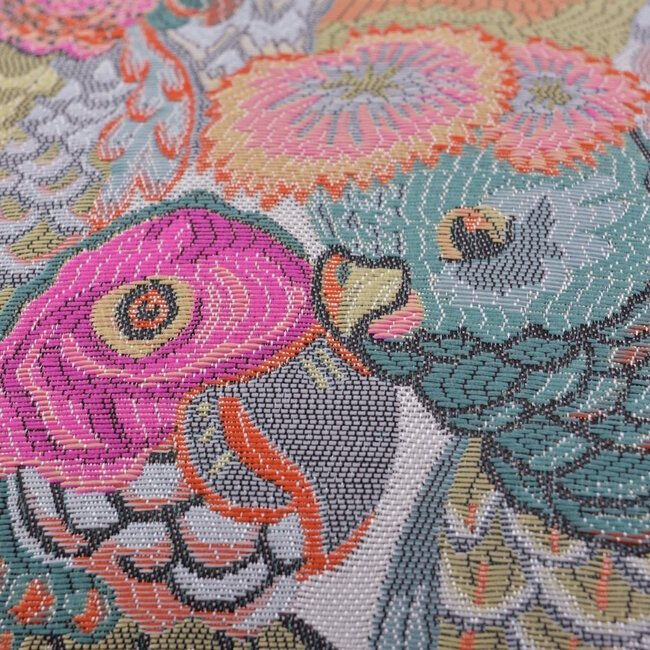 Velvet Parrots Kissenbezug | 45x45 cm | Polyester