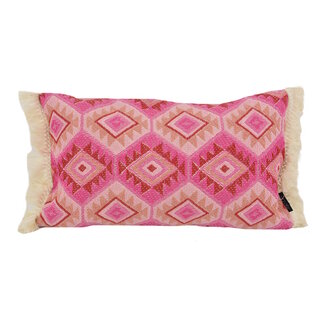 NOVÉE Aztec Pink Kussenhoes | 30x50 cm | Katoen/Linnen