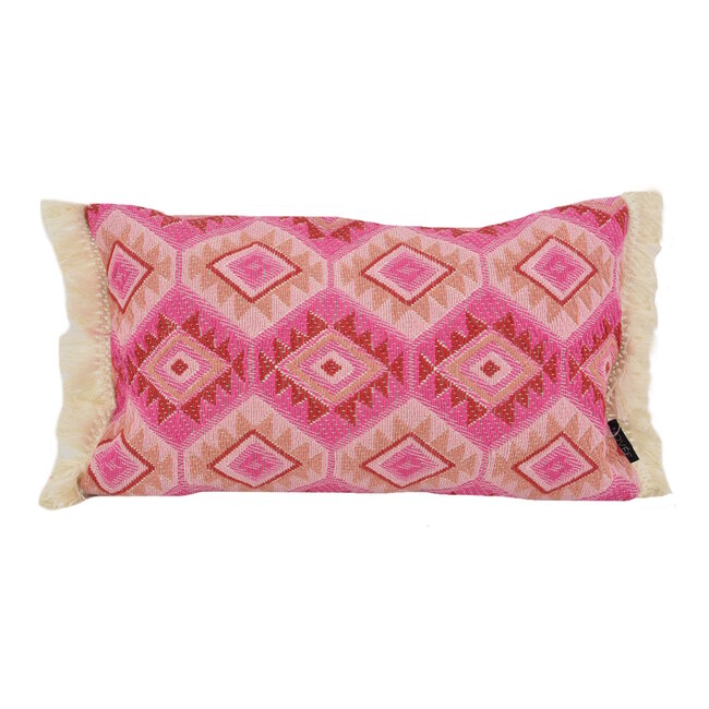 Aztec Pink | 30 x 50 cm | Kussenhoes | Katoen/Linnen