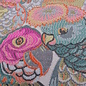 Sierkussen Velvet Parrots | 45 x 45 cm | Fluweel / Polyester