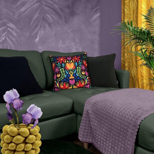 Sierkussen Bold Tulip #2 | 45 x 45 cm | Katoen/Polyester