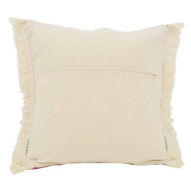 Aztec Green Kissenbezug | 45x45 cm | Baumwolle/Leinen