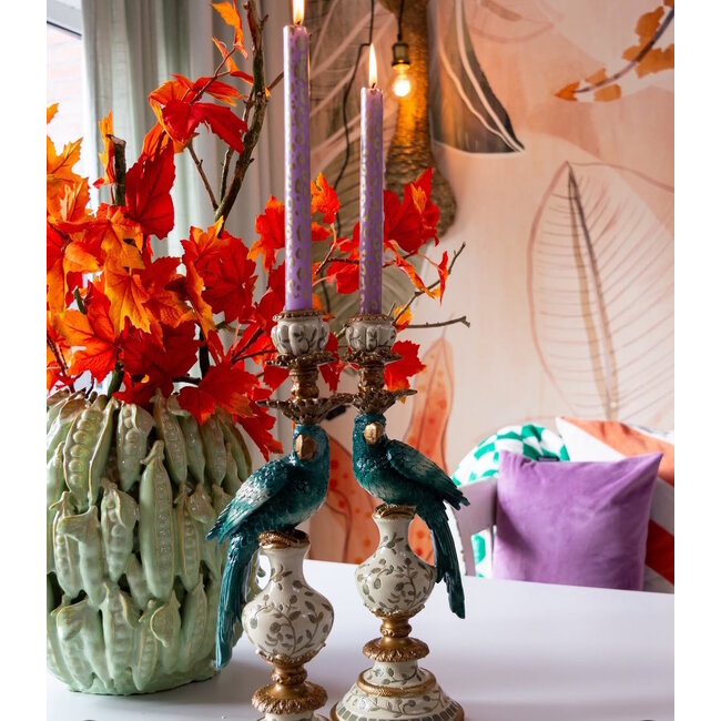 Sierkussen Velvet Lichtpaars | 45 x 45 cm | Polyester