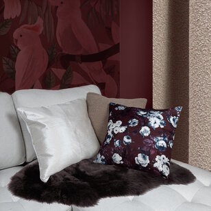 Teddy Taupe Kussenhoes | 45x45 cm | Polyester