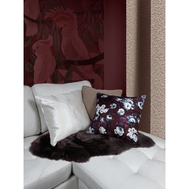 Teddy Taupe Kussenhoes | 45x45 cm | Polyester
