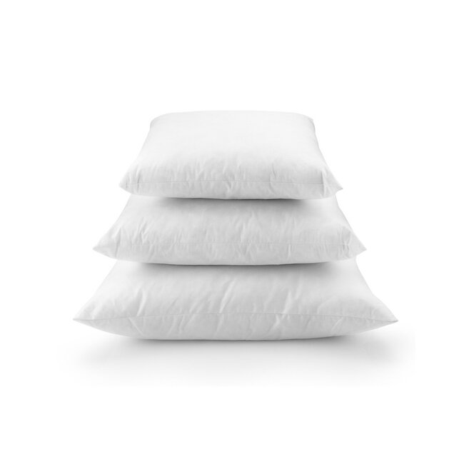 Binnenkussen | 40 x 40 cm | 300 gram | Veren / Dons