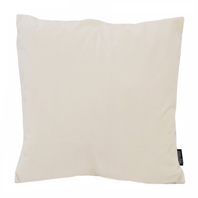 Velvet Creme | 45 x 45 cm | Kussenhoes | Polyester