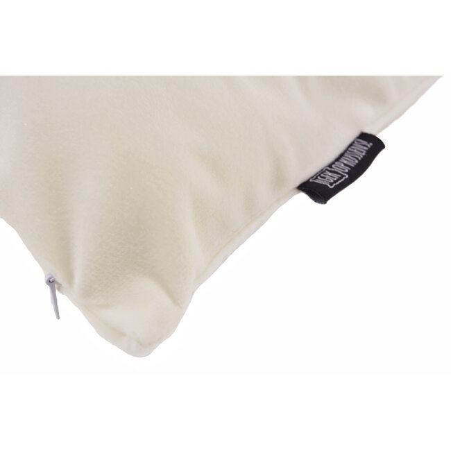 Velvet Crème Kissenbezug | 45x45 cm | Polyester