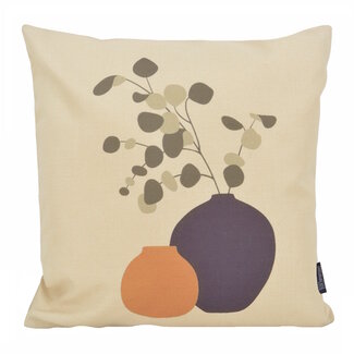 Gek op kussens! Ceramic Vases #2 Kissenbezug | 45x45 cm | Baumwolle/Leinen