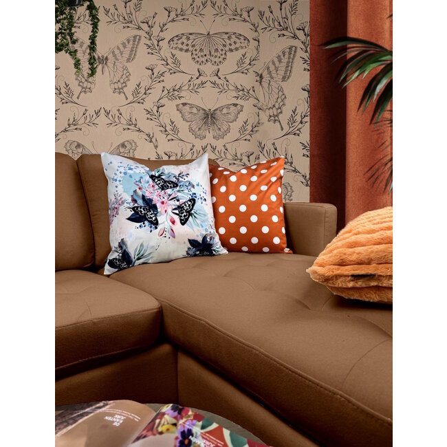 Vlinders | 45 x 45 cm | Kussenhoes | Katoen/Polyester