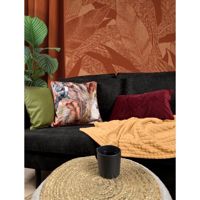 Velvet Roest Long | 30 x 50 cm | Kussenhoes | Polyester