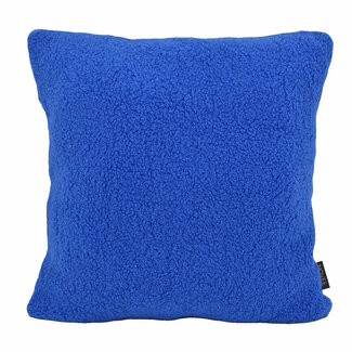 NOVÉE Teddy Blauw Kussenhoes | 45x45 cm | Polyester