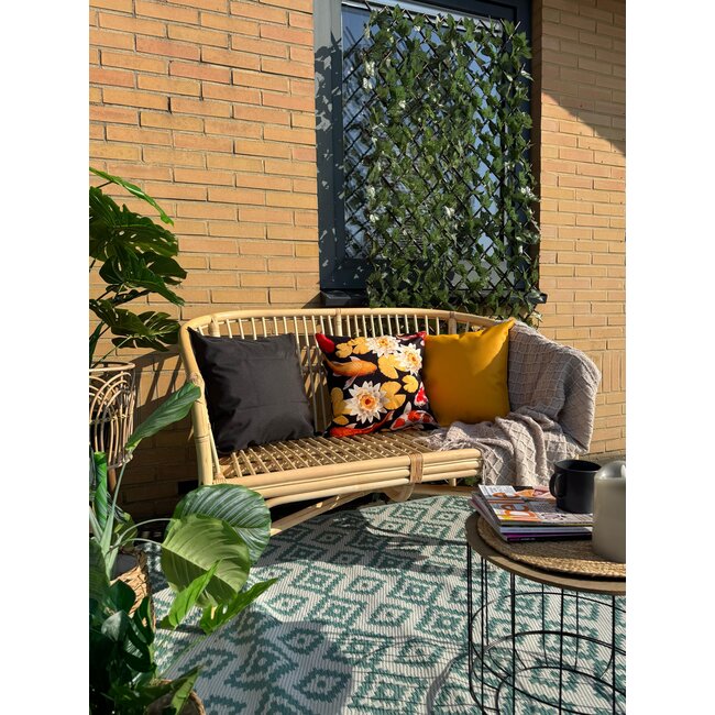 Sierkussen Koi Waterlily | 45 x 45 cm | Katoen/Polyester