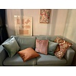Velvet Groen Kussenhoes | 45x45 cm | Polyester