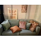 Velvet Oudroze Kussenhoes | 45x45 cm | Polyester
