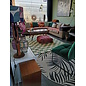 Rosie Rib Groen Kussenhoes | 45x45 cm | Polyester