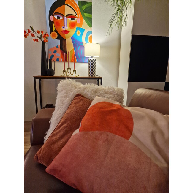 Sunrise Kissenbezug | 45x45 cm | Baumwolle/Leinen