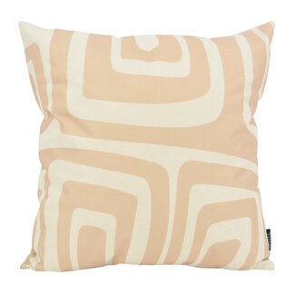 NOVÉE Abstract Square - Outdoor Kussenhoes | 45x45 cm | Katoen/Polyester