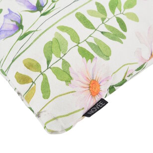 Sierkussen Aquarel Flower - Outdoor | 45 x 45 cm | Katoen/Polyester