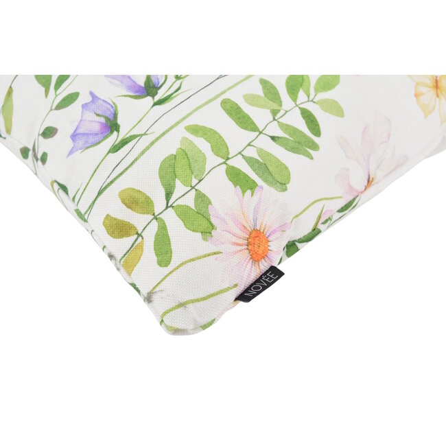 Aquarel Flower - Outdoor Kissenbezug | 45x45 cm | Baumwolle/Polyester