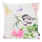 Aquarel Bird - Outdoor Kussenhoes | 45x45 cm | Katoen/Polyester