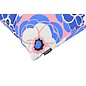 Pink Blue Flower Kussenhoes | 45x45 cm | Katoen/Polyester