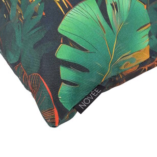 Palm Jungle #1 - Outdoor Kussenhoes | 45x45 cm | Katoen/Polyester