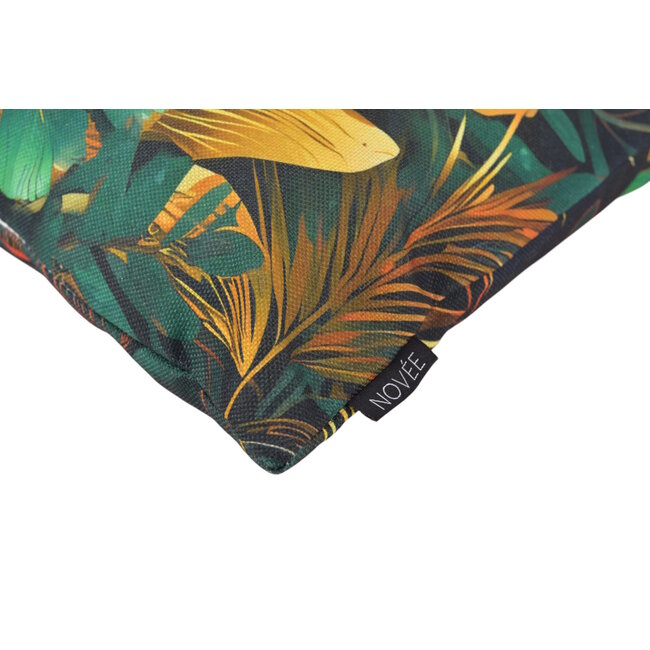 Sierkussen Palm Jungle #2 - Outdoor | 45 x 45 cm | Katoen/Polyester