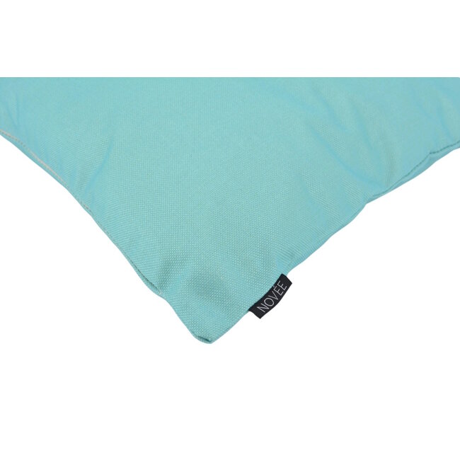 Nila Blauw - Outdoor Kussenhoes | 45x45 cm | Katoen/Polyester