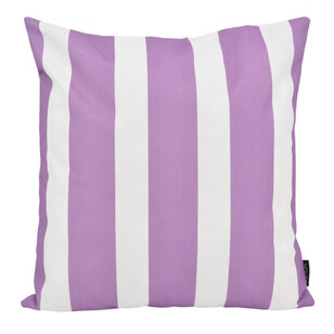 Sierkussen Streep Paars - Outdoor | 45 x 45 cm | Katoen/Polyester