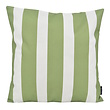 Streep Groen - Outdoor Kussenhoes | 45x45 cm | Katoen/Polyester